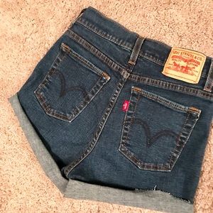 Levi Jean shorts. Size 00-0